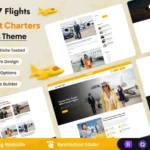High7 Flights - Private Jet Charters WordPress Theme