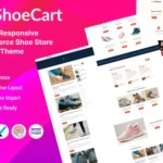 ShoeCart - Responsive WooCommerce Shoe Store WordPress Theme