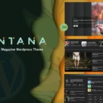 Santana Theme - Personal and magazine template