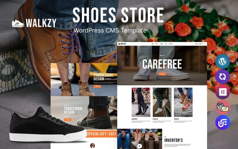 Walkzy - Shoes Store WordPress Theme