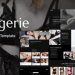 Secret Luxe - Fashion Lingerie Boutique And Sleepwear WordPress Elementor Theme