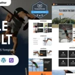 Pole Jump - Pole Vault Sports Club WordPress Elementor Theme
