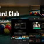 Billiard Haven - Pool And Billiards Club WordPress Elementor Theme