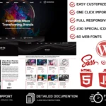 Digitalis - Modern Digital Agency WordPress Theme