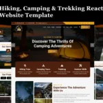 Campfire – Hiking, Camping and Trekking React Website Template