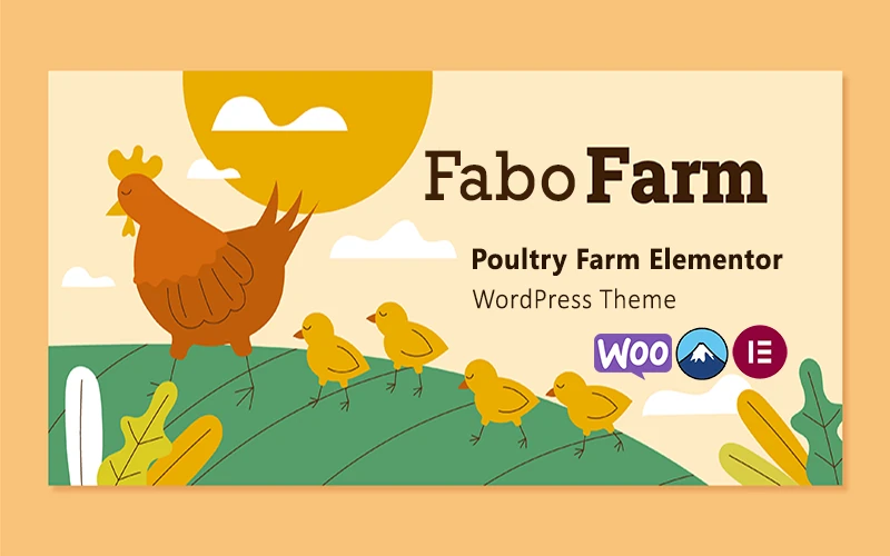 Fabofarm - Poultry Farm Elementor WordPress Theme
