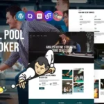 Qube8 - 8 Balll Pool Or Snooker Club WordPress Theme
