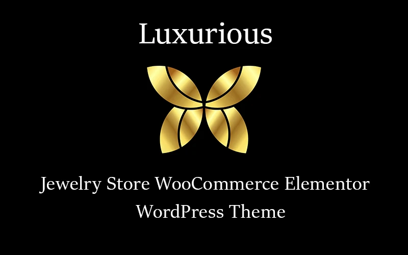 Luxurious - Jewelry Store WooCommerce Elementor WordPress Theme