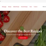 TishRecipeHub – Next.js, TypeScript, and Tailwind CSS Recipe Collection Template