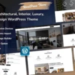 Arkion - Minimal, Architectural, Interior, Construction, Luxury, Building Design WordPress Theme