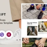 Drift – Shoes Store WordPress CMS Elementor Template