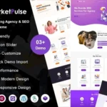 MarketPulse – Digital Marketing & SEO Agency WordPress Theme