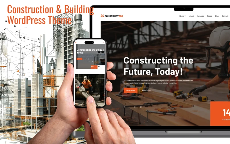 Construct - Construction & Building WordPress Theme